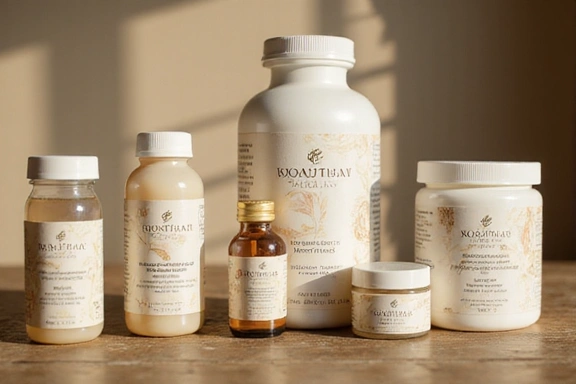 Enerzavion product packaging with natural elements