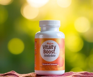 Bottle of Vitality Boost Complex supplements